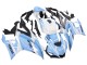 2022-2024 Yamaha YZF R3/R25 Motorcycle Fairings - White Light Blue UK