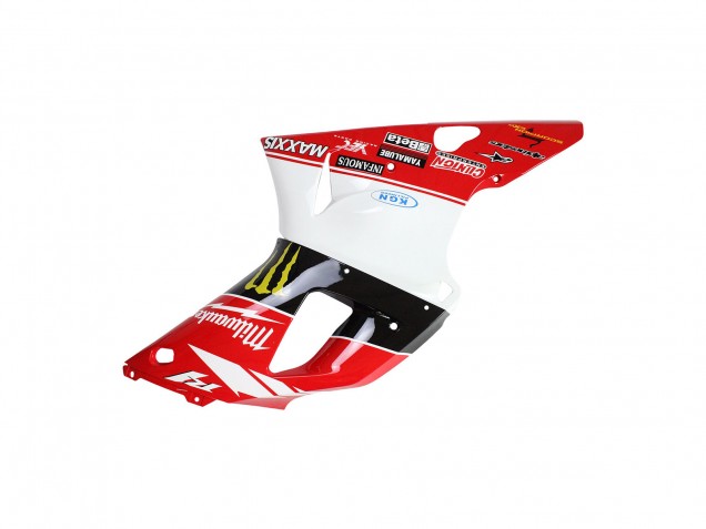 1998-1999 Yamaha YZF 1000 R1 Motorcycle Fairings - Red White Black Yellow Monster Milwaukee MAXXIS 11 UK