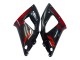 1998-1999 Yamaha YZF 1000 R1 Motorcycle Fairings - Glossy Black Red UK