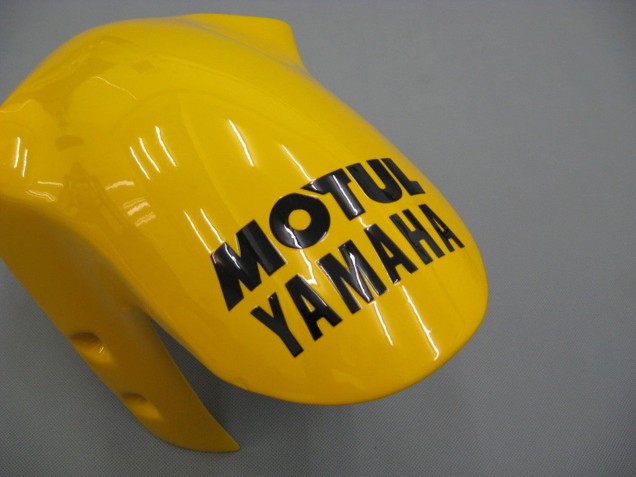 2000-2001 Yamaha YZF 1000 R1 Motorcycle Fairings - White Yellow Blue Motul Camel UK