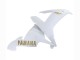 2002-2003 Yamaha YZF 1000 R1 Motorcycle Fairings - White Gold Decals UK