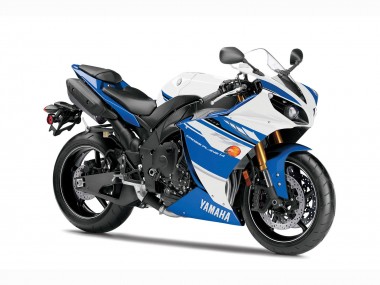 Custom 2007-2008 Yamaha YZF 1000 R1 Motorcycle Fairings - White Light Blue UK