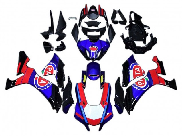 2020-2025 Yamaha YZF 1000 R1 Motorcycle Fairings - Blue Red Yellow Black Pata UK