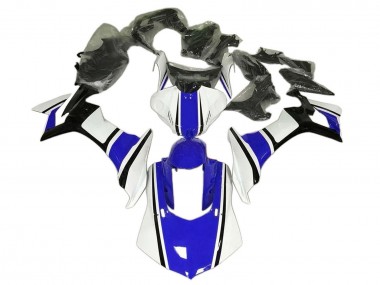 Custom 2020-2025 Yamaha YZF 1000 R1 Motorcycle Fairings - White Blue Black UK