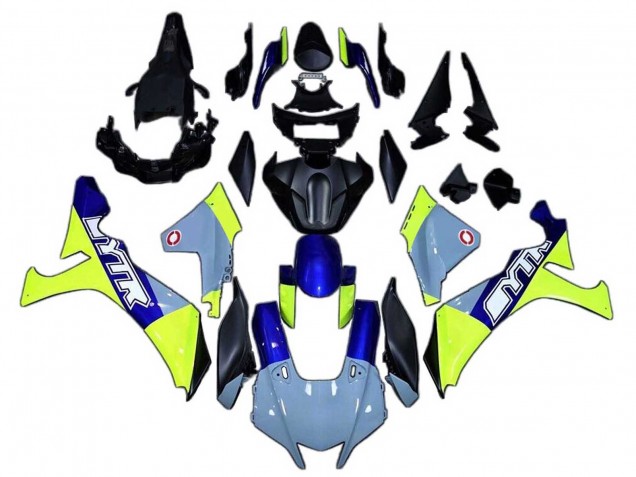 2020-2025 Yamaha YZF 1000 R1 Motorcycle Fairings - Blue Green Black UK