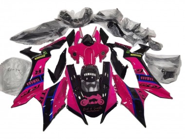 Custom 2020-2025 Yamaha YZF 1000 R1 Motorcycle Fairings - Pink Black Blue UK