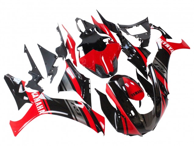 2020-2025 Yamaha YZF 1000 R1 Motorcycle Fairings - Red Silver Black UK