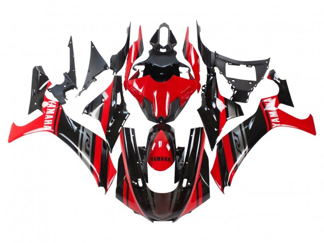 2020-2025 Yamaha YZF 1000 R1 Motorcycle Fairings - Red Silver Black UK