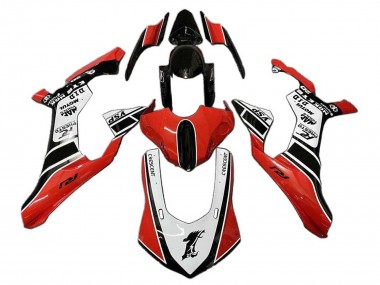 Custom 2020-2025 Yamaha YZF 1000 R1 Motorcycle Fairing - White Red Black UK