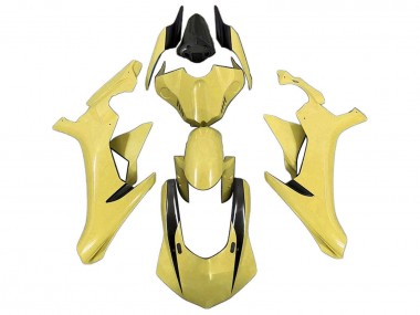 Custom 2020-2025 Yamaha YZF 1000 R1 Motorcycle Fairings - Yellow Glossy Black UK