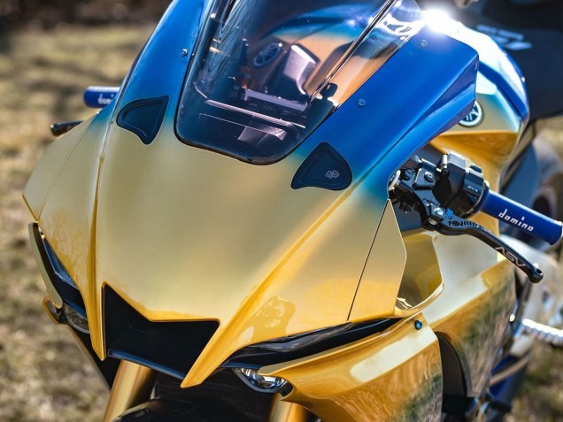 2020-2025 Yamaha YZF 1000 R1 Motorcycle Fairings - Blue Gold UK