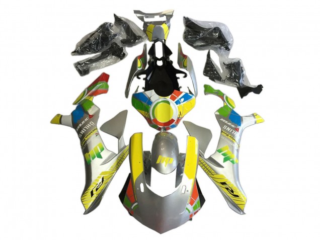2020-2025 Yamaha YZF 1000 R1 Motorcycle Fairings - Silver Yellow Red Blue Ohlins UK