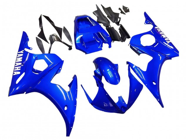 2006-2009 Yamaha YZF R6S Motorcycle Fairings - Blue UK