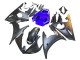2006-2009 Yamaha YZF R6S Motorcycle Fairings - Blue Matte Black UK