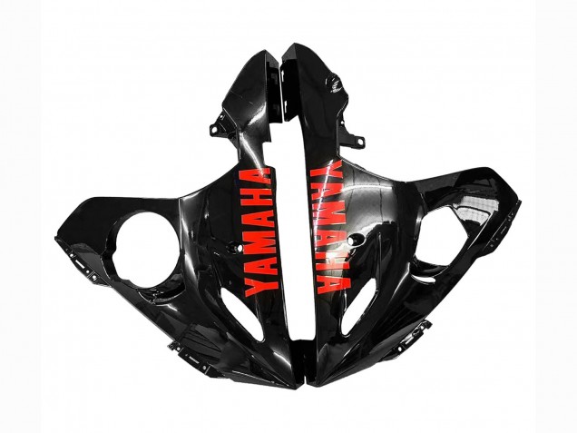 2006-2009 Yamaha YZF R6S Motorcycle Fairings - Glossy Black Red UK