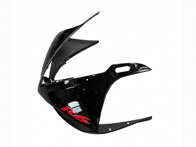 2006-2009 Yamaha YZF R6S Motorcycle Fairings - Glossy Black Red UK