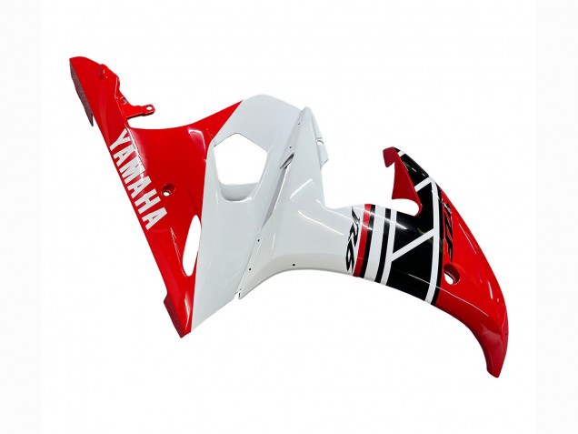 2006-2009 Yamaha YZF R6S Motorcycle Fairings - Red White Black UK