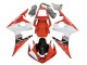 2006-2009 Yamaha YZF R6S Motorcycle Fairings - Red White Black UK