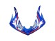2005 Yamaha YZF 600 R6 Motorcycle Fairings - Blue White Red Motul Michelin Fiat UK