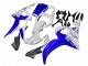 2005 Yamaha YZF 600 R6 Motorcycle Fairings - White Blue Yamalube UK