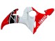 2005 Yamaha YZF 600 R6 Motorcycle Fairings - White Red Glossy Black UK