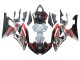 2008-2016 Yamaha YZF 600 R6 Motorcycle Fairings - Silver Black Red Shark 4 UK