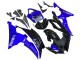 2008-2016 Yamaha YZF 600 R6 Motorcycle Fairings - Blue Glossy Black UK