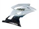 2008-2016 Yamaha YZF 600 R6 Motorcycle Fairing - White Blue Glossy Black UK