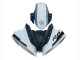 2008-2016 Yamaha YZF 600 R6 Motorcycle Fairing - White Blue Glossy Black UK
