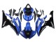 2008-2016 Yamaha YZF 600 R6 Motorcycle Fairings - White Blue Glossy Black UK