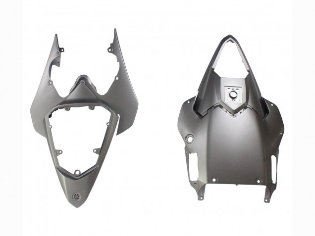 2008-2016 Yamaha YZF 600 R6 Motorcycle Fairings - Matte Grey Red Decals UK
