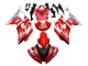 2008-2016 Yamaha YZF 600 R6 Motorcycle Fairings - White Red Black Fiat Acer UK