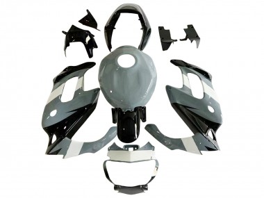 Custom 1997-2005 Honda VTR1000F Motorcycle Fairings - Grey Black UK