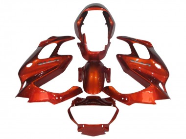 Custom 1997-2005 Honda VTR1000F Motorcycle Fairings - Burnt Orange UK