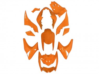 Custom 2003-2006 Kawasaki Z1000 Motorcycle Fairings - Orange UK