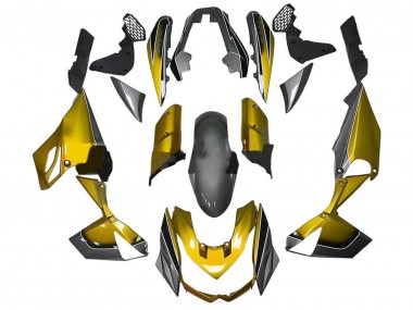 Custom 2003-2006 Kawasaki Z1000 Motorcycle Fairings - Gold UK