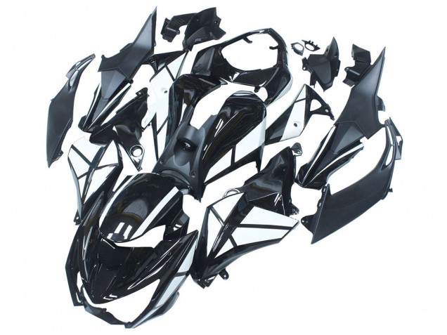 2014-2019 Kawasaki Z1000 Motorcycle Fairings - Glossy Black Matte Black UK