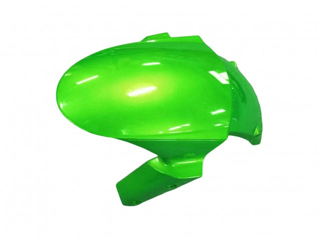 2013-2018 Kawasaki Z800 Motorcycle Fairings - Green Glossy Black UK