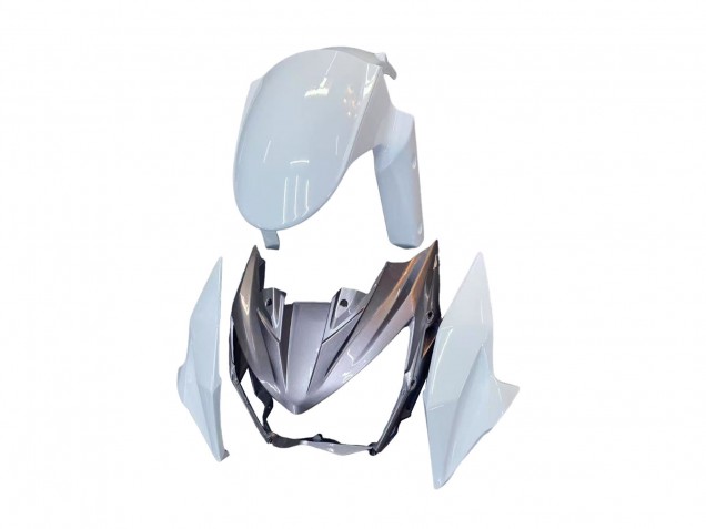 2013-2018 Kawasaki Z800 Motorcycle Fairings - White Green Silver Black UK