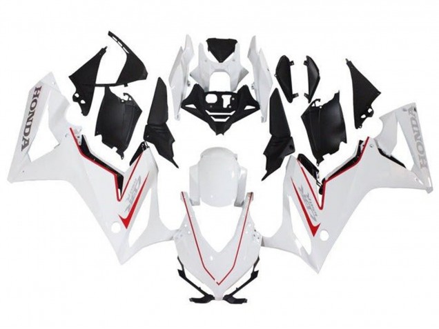 2019-2020 Honda CBR650R Motorcycle Fairings - White Red Black UK
