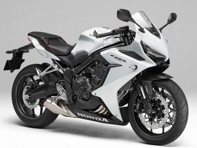 2024-2026 Honda CBR650R Motorcycle Fairings - Pearl White UK