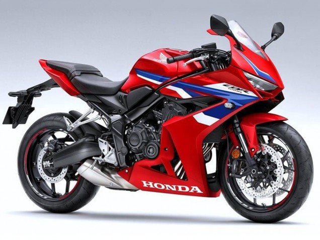 2024-2026 Honda CBR650R Motorcycle Fairings - Red White Blue UK