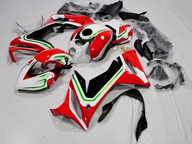 Custom 2021-2023 Honda CBR650R Motorcycle Fairings - White Red Green Black UK
