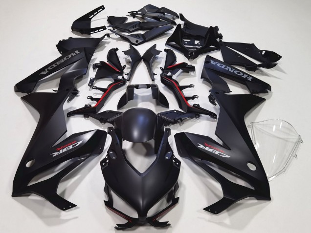 2021-2023 Honda CBR650R Motorcycle Fairing Kits - Matte Black UK