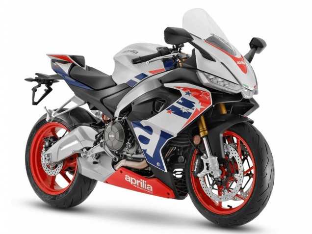 2020-2024 Aprilia RS660 Motorcycle Fairings - White Red Blue UK