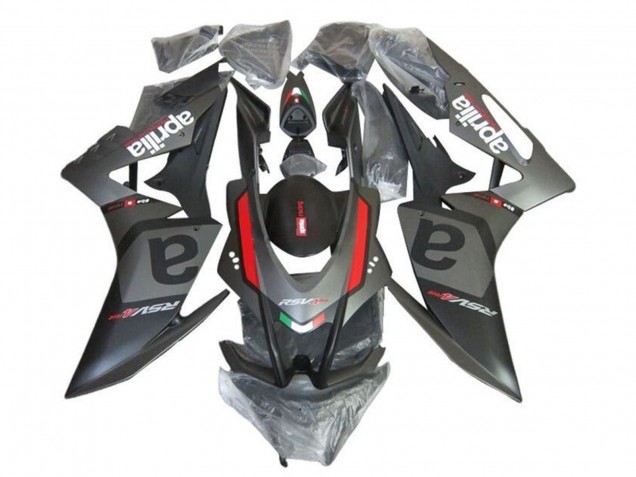 2009-2015 Aprilia RSV4 1000 Motorcycle Fairings - Matte Black Grey Red UK