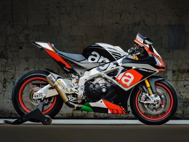 2009-2015 Aprilia RSV4 1000 Motorcycle Fairings - Matte Black Silver Red Green UK