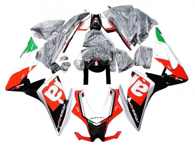2016-2020 Aprilia RSV4 1000 Motorcycle Fairings - Red Black Silver Green UK