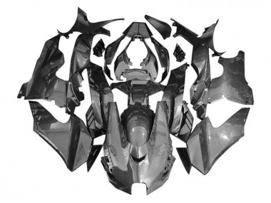 Custom 2021-2025 Kawasaki ZX10R Motorcycle Fairings - Faux Carbon Fiber UK