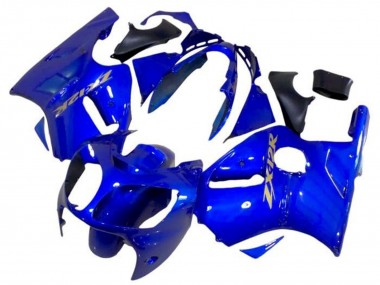 Custom 2002-2006 Kawasaki ZX12R Motorcycle Fairings - Blue UK